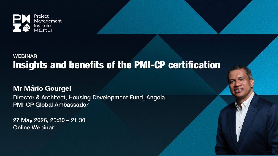 Webinar: Insights and benefits of the PMI-CP certification